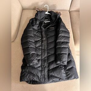 Marmot Women's Quilted Black Puffer Coat